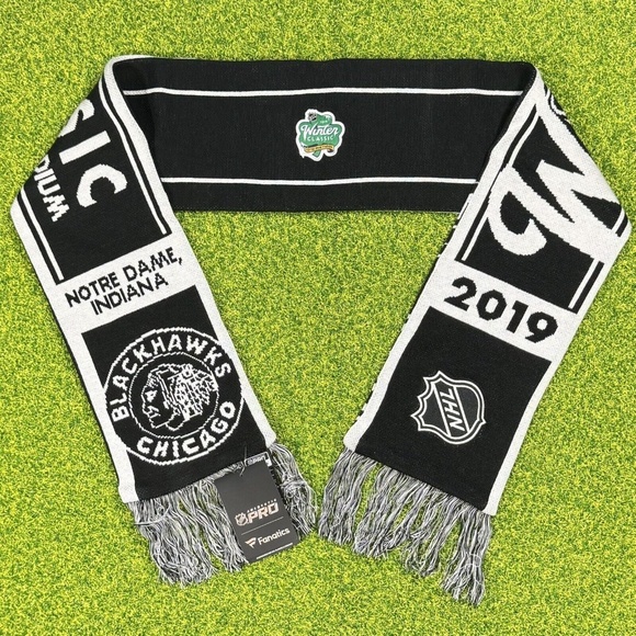 Fanatics NHL Chicago Blackhawks 2019 Winter Classic Notre Dame Stadium Black - Picture 4 of 9
